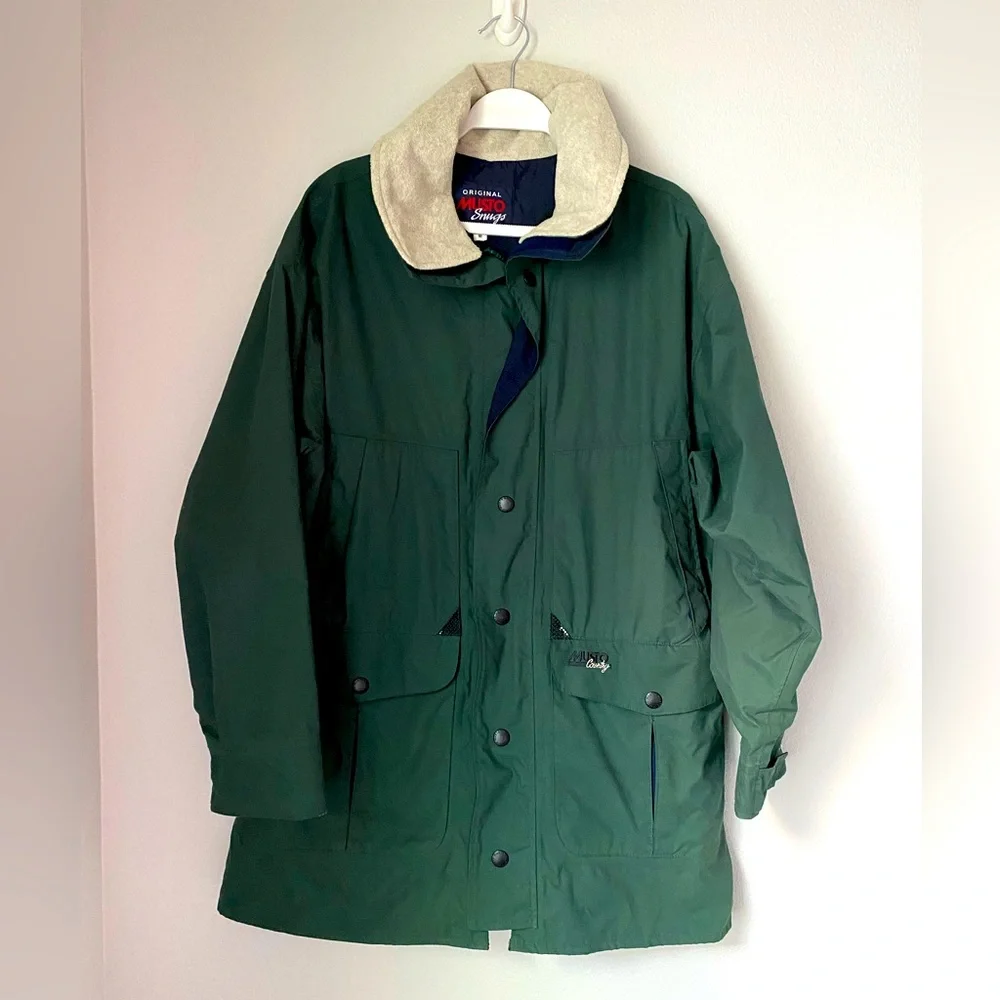 Original Musto Snugs Country Green Mens Jacket Size Medium - Picture 2 of 12